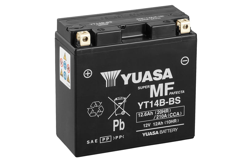 YT14B-BS (CP) 12V Yuasa MF VRLA Battery (5470979162265)