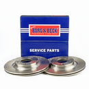 Borg & Beck Brake Disc Pair  - BBD5224 fits Mazda RX-8 04/08-
