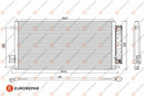 Eurorepar Air Conditioning Condenser - 1618099980