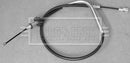 Borg & Beck Brake Cable - Front -BKB3677