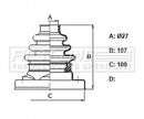First Line Cv Joint Boot Kit  - FCB6362 fits BMW 5 Series