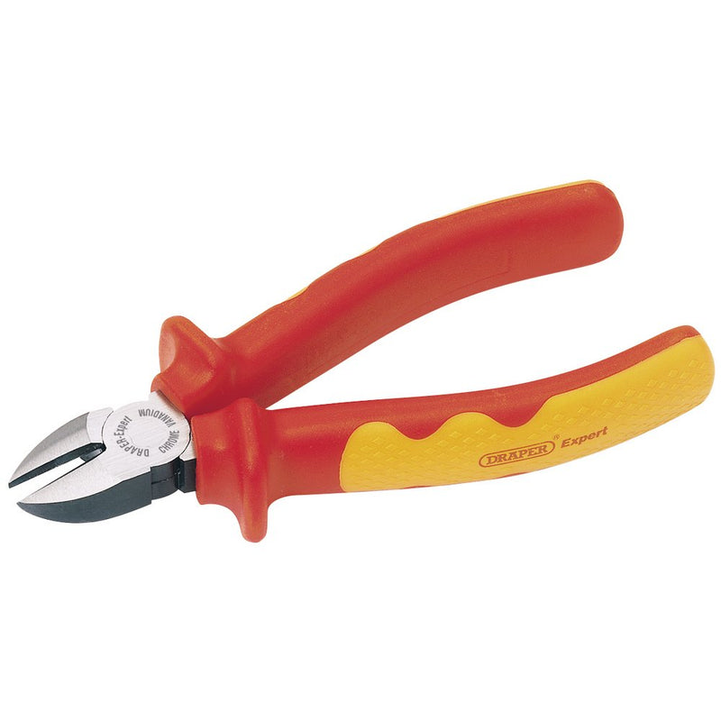 VDE Approved Fully Insulated Diagonal Side Cutter, 140mm