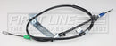 First Line Brake Cable - FKB3893 fits Transit Chassis Cab Single Rear Wheels 14-