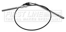 First Line Brake Cable- LH Rear - FKB1000 fits GM Ascona, Cavalier 81-95 - LH
