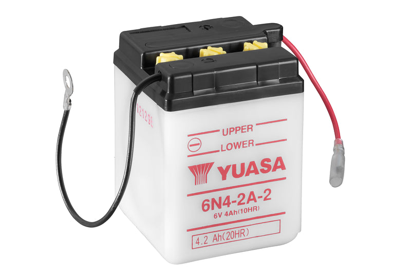 6N4-2A-2 (DC) 6V Yuasa Conventional Battery (5470975590553)