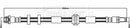 Borg & Beck Brake Hose Part No -BBH8479