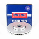 Borg & Beck Brake Disc Single  - BBD5903S fits Volvo XC60 08-