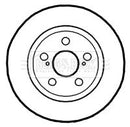 Borg & Beck Brake Disc Pair  - BBD4790 fits Toyota Urban Cruiser 09-