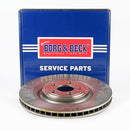 Borg & Beck Brake Disc Single  - BBD6016S fits Jaguar XK,XKR Coupe 06-08