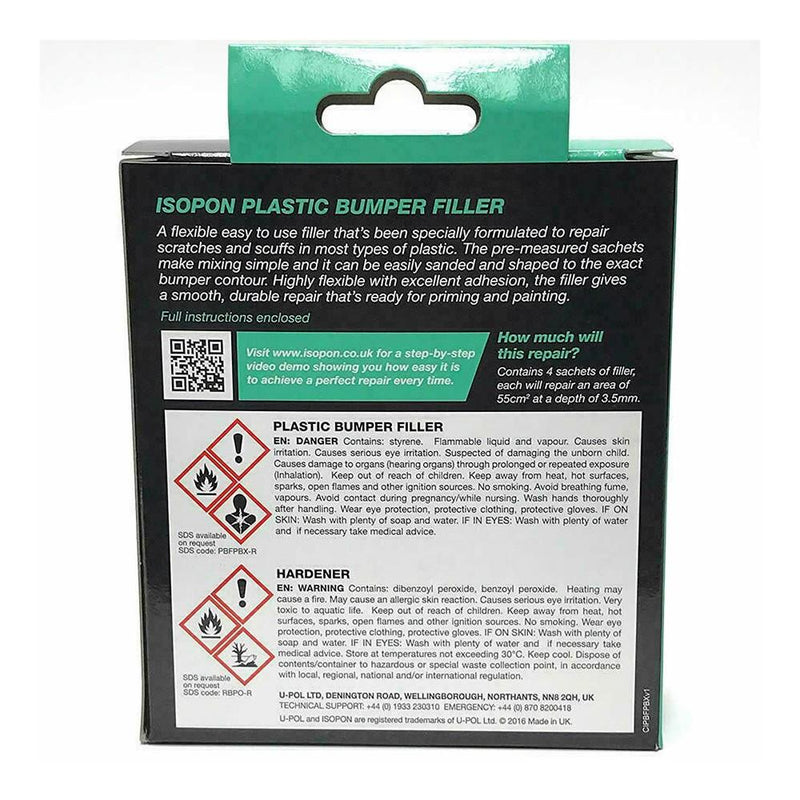 Isopon PBF/PBX Plastic Bumper Filler