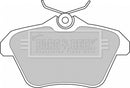 Borg & Beck Brake Pad Set - BBP1699