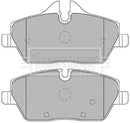 Borg & Beck Front Brake Pad Set - BBP2446 fits BMW i3 Electric 08/13-