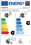 Avon 225 65 16 112R WM-Van tyre