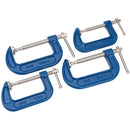 C Clamp Set (4 Piece)