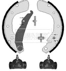 Borg & Beck Brake Shoe Kit  - BBS1025K fits Vauxhall Astra, Corsa 98-04