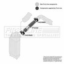 First Line Turbo Hose  - FTH1301 fits Ford Fiesta 1.4TDCI 10-