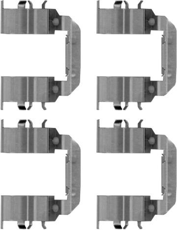 Textar Brake Pad Fitting Kit - 82513500