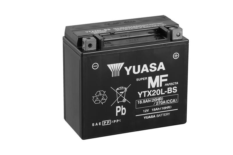YTX20L-BS (CP) 12V Yuasa MF VRLA Battery (5470970380441)
