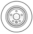 Borg & Beck Brake Disc Pair Part No -BBD4759