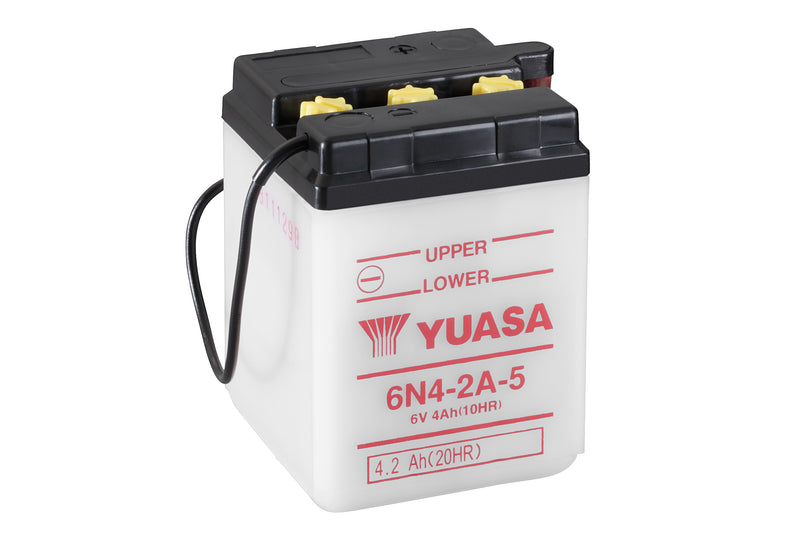 6N4-2A-5 (DC) 6V Yuasa Conventional Battery (5470969168025)