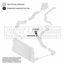 First Line Turbo Hose  - FTH1159 fits VAG A1,A3,TT,Altea,Golf 04-