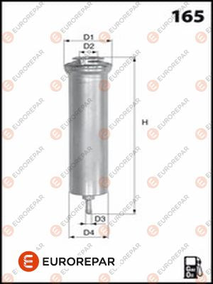 Eurorepar Fuel filter - 1643625280