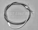 First Line Brake Cable LH & RH - FKB1411 fits VW Golf (Disc) 92-94