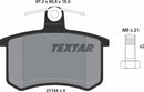 Textar Brake Pad Set - 2114401