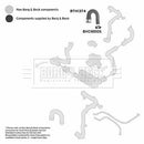 Borg & Beck Turbo Hose Part No -BTH1374