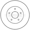 Borg & Beck Brake Disc Pair  - BBD5192 fits Dodge Journey 08/08-