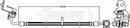 Borg & Beck Brake Hose  - BBH8275 fits Jaguar S Type 06/04-10/07