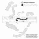 First Line Turbo Hose  - FTH1542 fits Jaguar XF 3.0