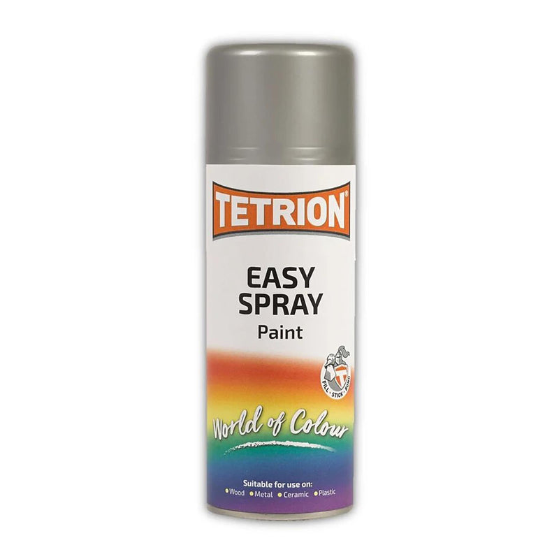 Tetrion Easy Spray Paint 400ml Silver Chrome