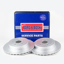 Borg & Beck Brake Disc Pair  - BBD5252 fits Subaru Impreza 2.0WRX ST 02-08