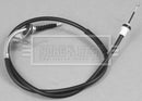 Borg & Beck Brake Cable -  LH - BKB3051 fits Mini Cooper 08/06-