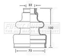 First Line Cv Joint Boot Kit  - FCB2495 fits Citroen, Peugeot - Inner