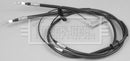 Borg & Beck Brake Cable - Rear -BKB2624