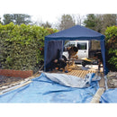 2 x Blue Gazebo Side Panels (3m x 1.9m)