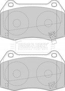 Borg & Beck Front Brake Pad Set -BBP1971