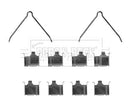 Borg & Beck Fitting Kit -  Pads  - BBK1081 fits Mazda 6 02-12