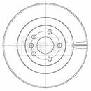 Borg & Beck Brake Disc Pair  - BBD5477 fits Volvo S90 II 2.0 17 03/16-