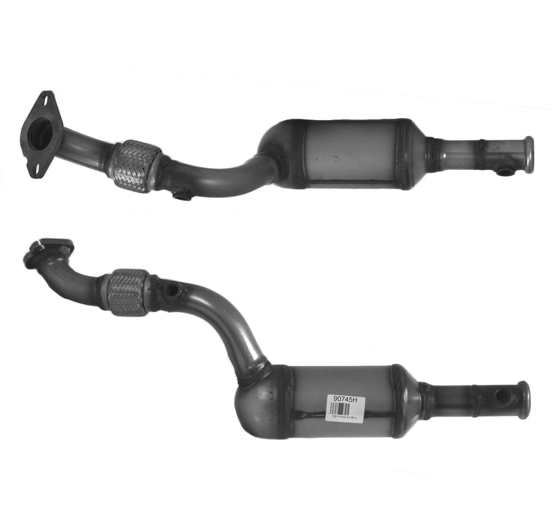 BM Cats Petrol Catalytic Converter - BM90745 with Fitting Kit - FK90745 fits Renault