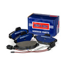 Borg & Beck Front Brake Pad Set - BBP2557 fits Fiat 500,Ford Ka 07/13-