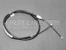 First Line Brake Cable- RH Rear - FKB2358 fits PSA ZX/306 Cabrio (Drum +ABS)
