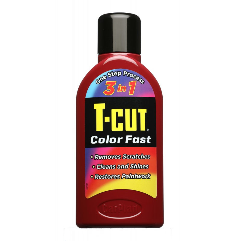 T-Cut Dark Red Scratch Remover Color Fast Paintwork Restorer Car Polish 500ml