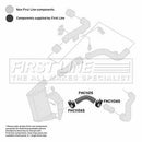 First Line Turbo Hose  - FTH1125 fits VAG A4,A6,Passat 1.8T,1.9TDi