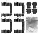 Borg & Beck Fitting Kit -  Pads  - BBK1576 fits Hyundai ix55 09/08-