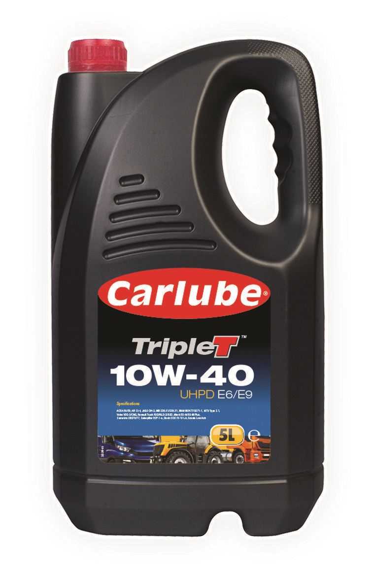 Carlube Triple T 10W-40 Engine Oil UHPD E6/E9 - 5L