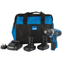 Storm Force 10.8V Power Interchange Rotary Drill Kit