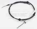 Borg & Beck Brake Cable - BKB3896 fits Tipo 1.6 E-TORQ 110cv 15-